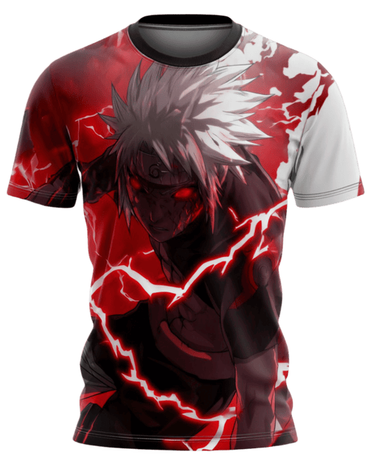 Kakashi Hatake Graphic T-Shirt inspired by Naruto